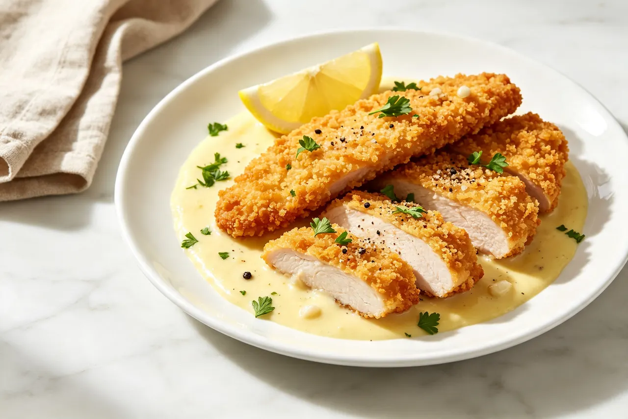 Air Fryer "Fried" Chicken - 400 calorie dinner