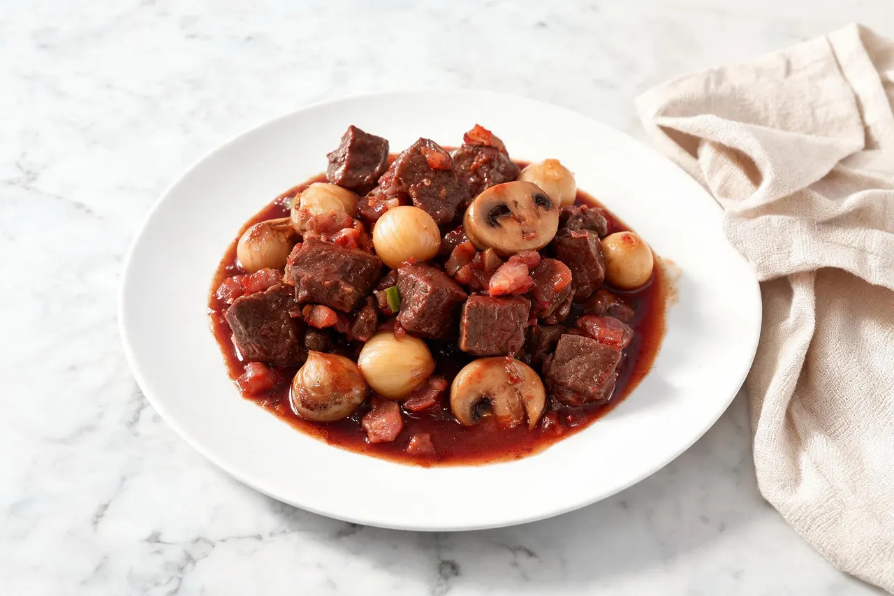 Beef Bourguignon - 630 calorie dinner