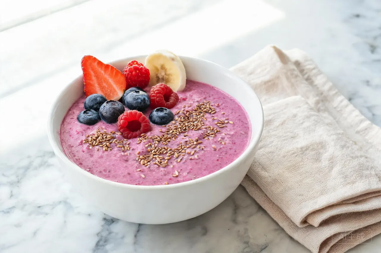 Berry Blast Smoothie - 170 calorie breakfast