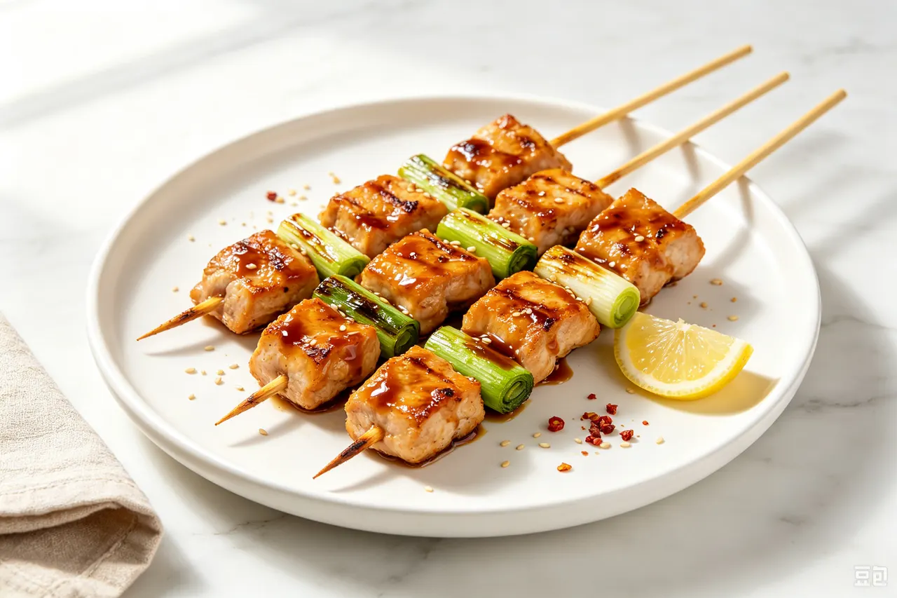 Chicken Yakitori - 240 calorie dinner