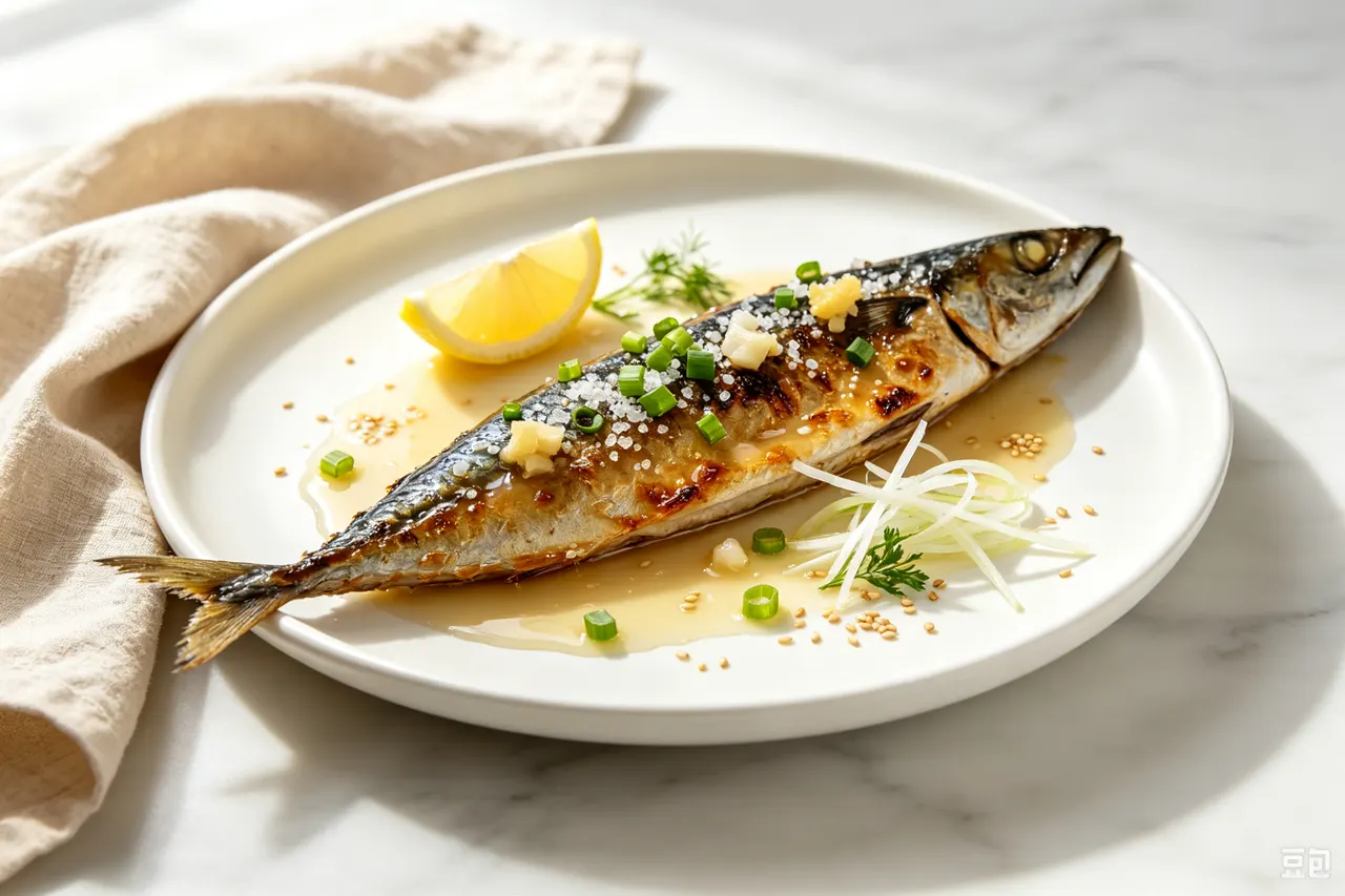 Korean Grilled Mackerel Godeungeo - 310 calorie dinner