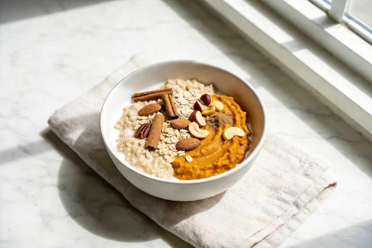 Loaded Baked Oatmeal - 290 calorie breakfast