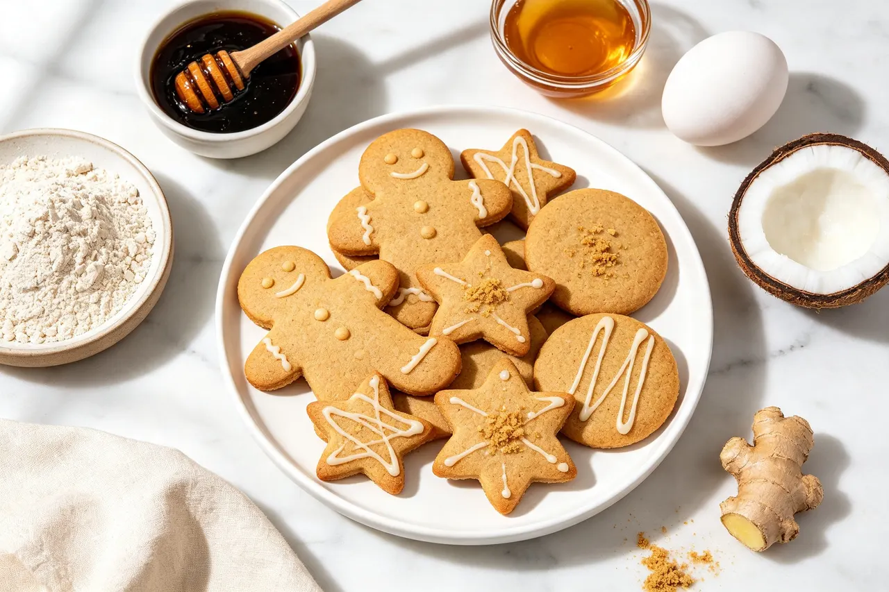 Light Gingerbread Cookies - 80 calorie dessert
