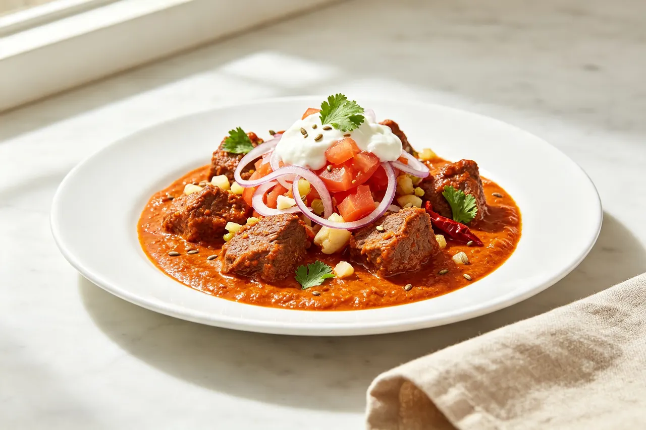Low-Cal Rogan Josh - 450 calorie dinner
