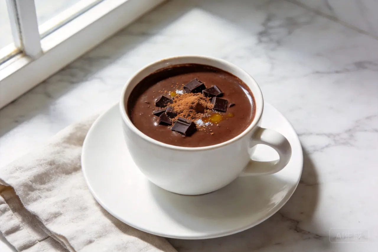 Low Calorie Hot Chocolate - 120 calorie snack