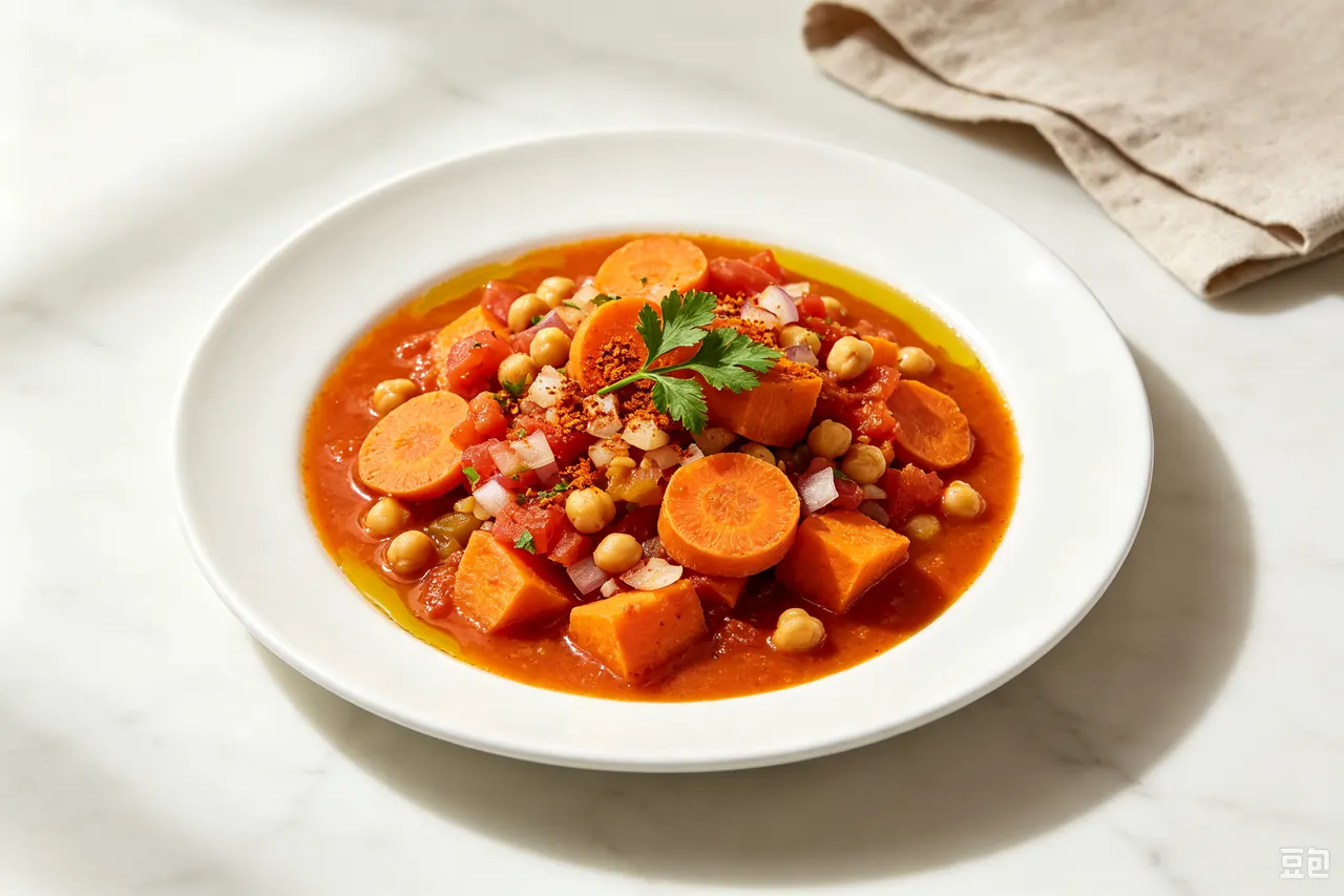 Moroccan Vegetable Tagine - 310 calorie dinner