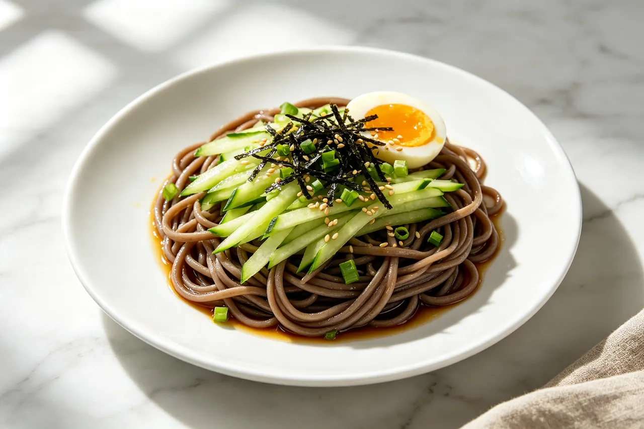 Soba Noodle Salad - 290 calorie lunch