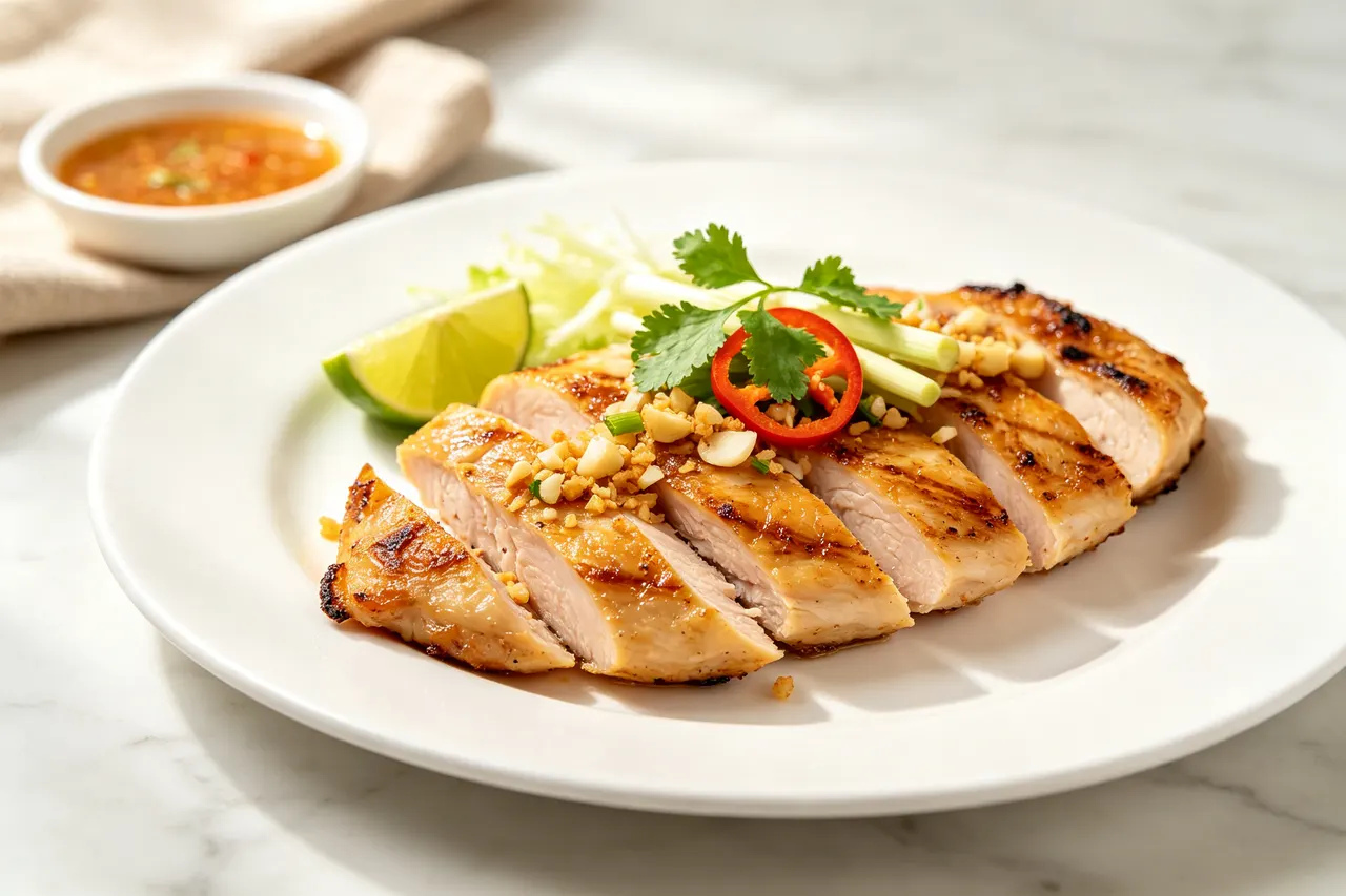 Thai Grilled Chicken (Gai Yang) - 280 calorie dinner