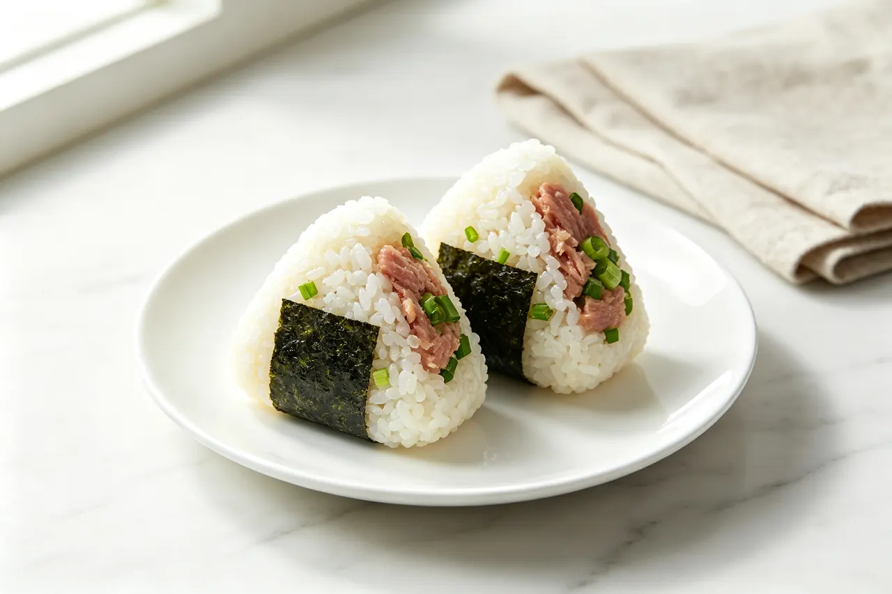 Tuna Onigiri - 220 calorie snack