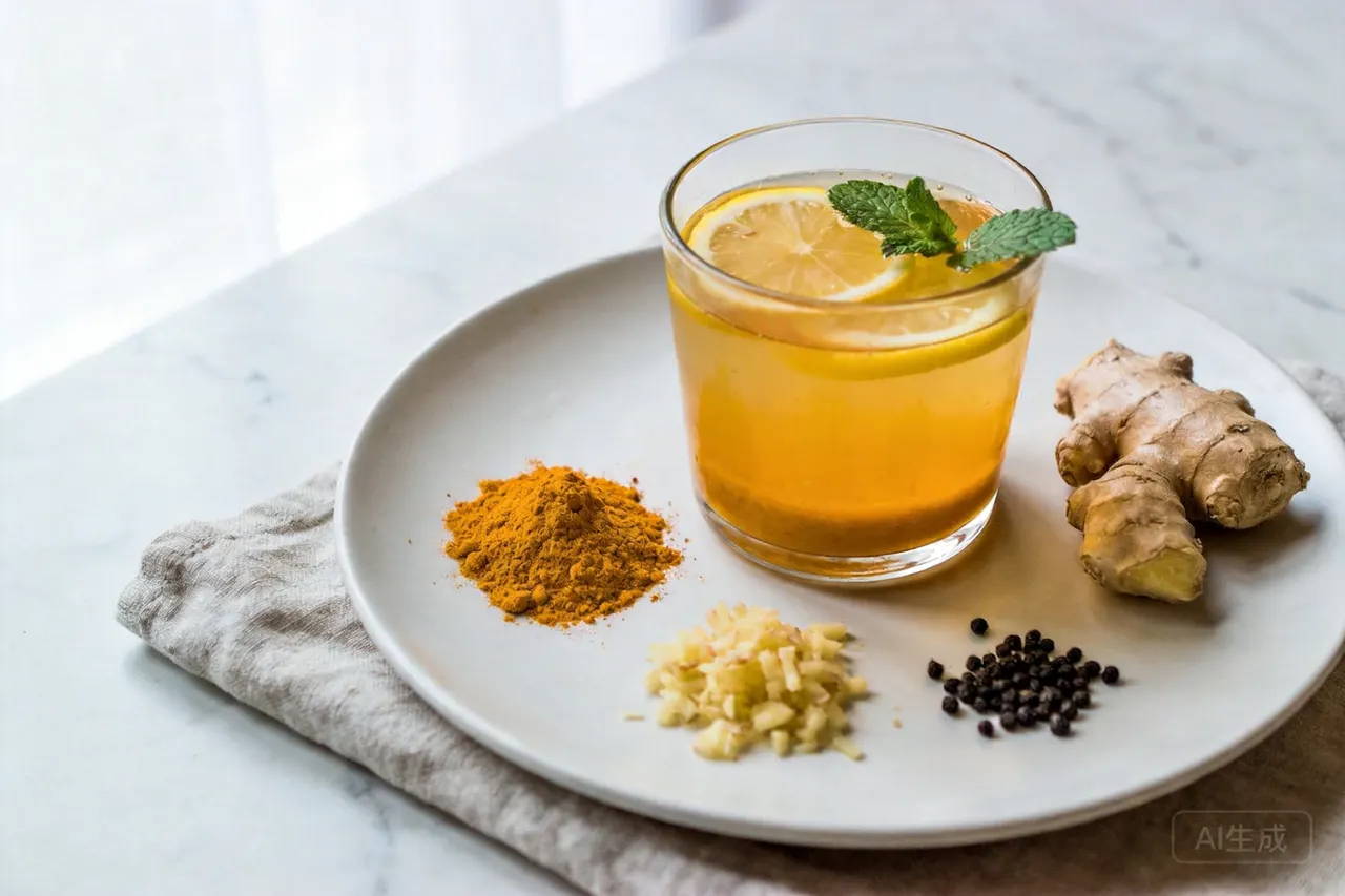Turmeric Golden Milk - 120 calorie snack