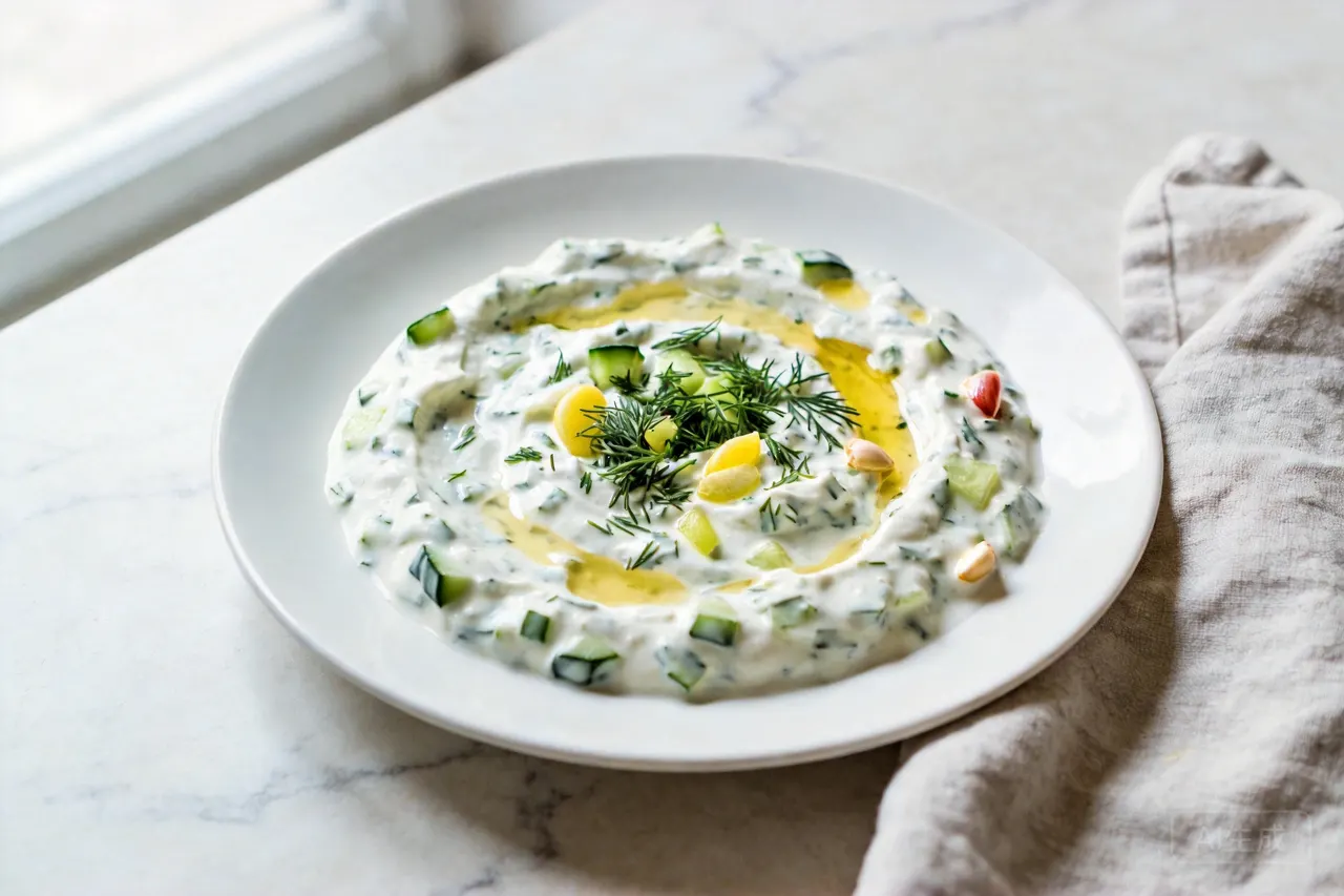 Tzatziki Sauce - 60 calorie snack