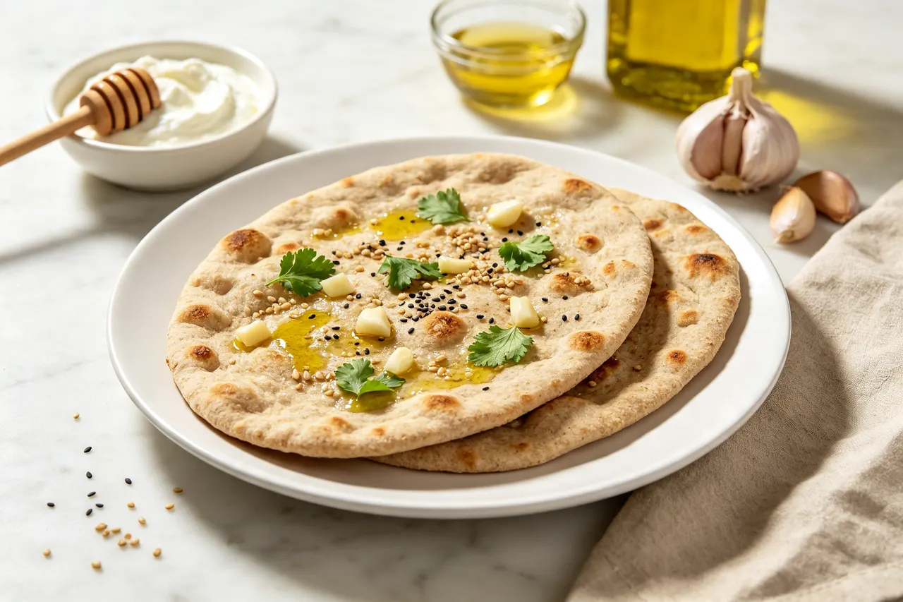 Whole Wheat Naan - 200 calorie snack
